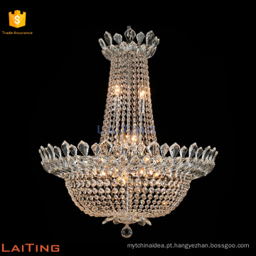 Lamparas colgantes arana de cristal lustre tradicional 62054